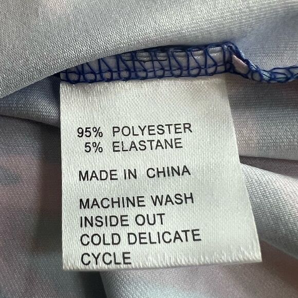 Tracy Negoshian Emilia Shift Print Crochet Neck Mini Dress Size Medium NWOT - Picture 8 of 8